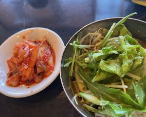 焼肉屋さんのランチに行きました